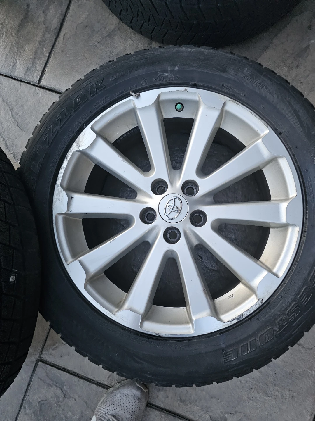 Toyota Alloy Wheels with Blizzard Tires - Set of 4 - photo 2