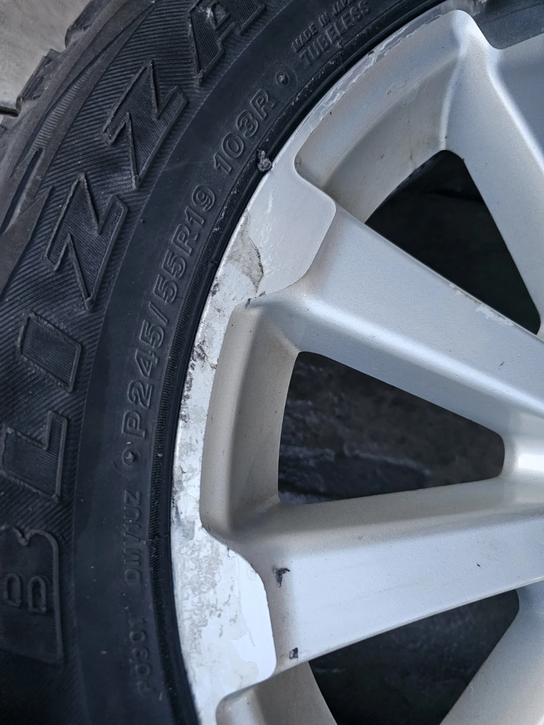 Toyota Alloy Wheels with Blizzard Tires - Set of 4 - photo 4
