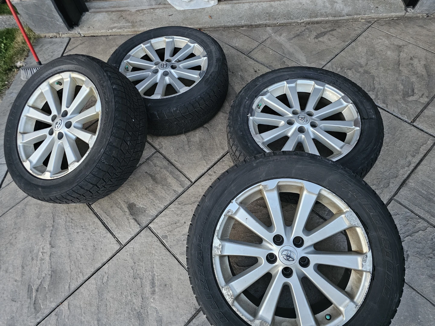 Toyota Alloy Wheels with Blizzard Tires - Set of 4 - photo 5