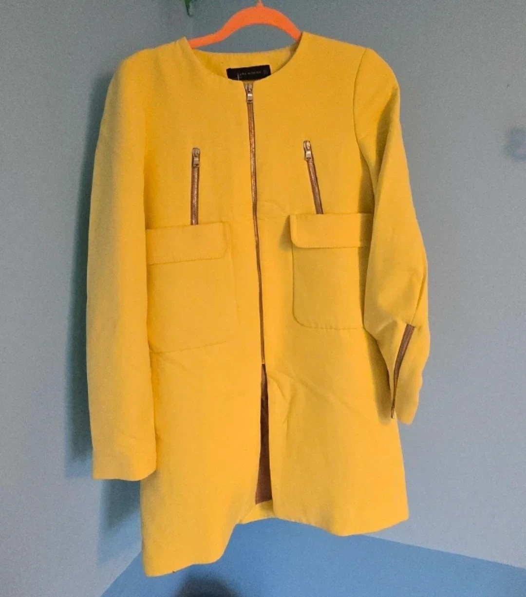 ZARA WOMAN Yellow Blazer