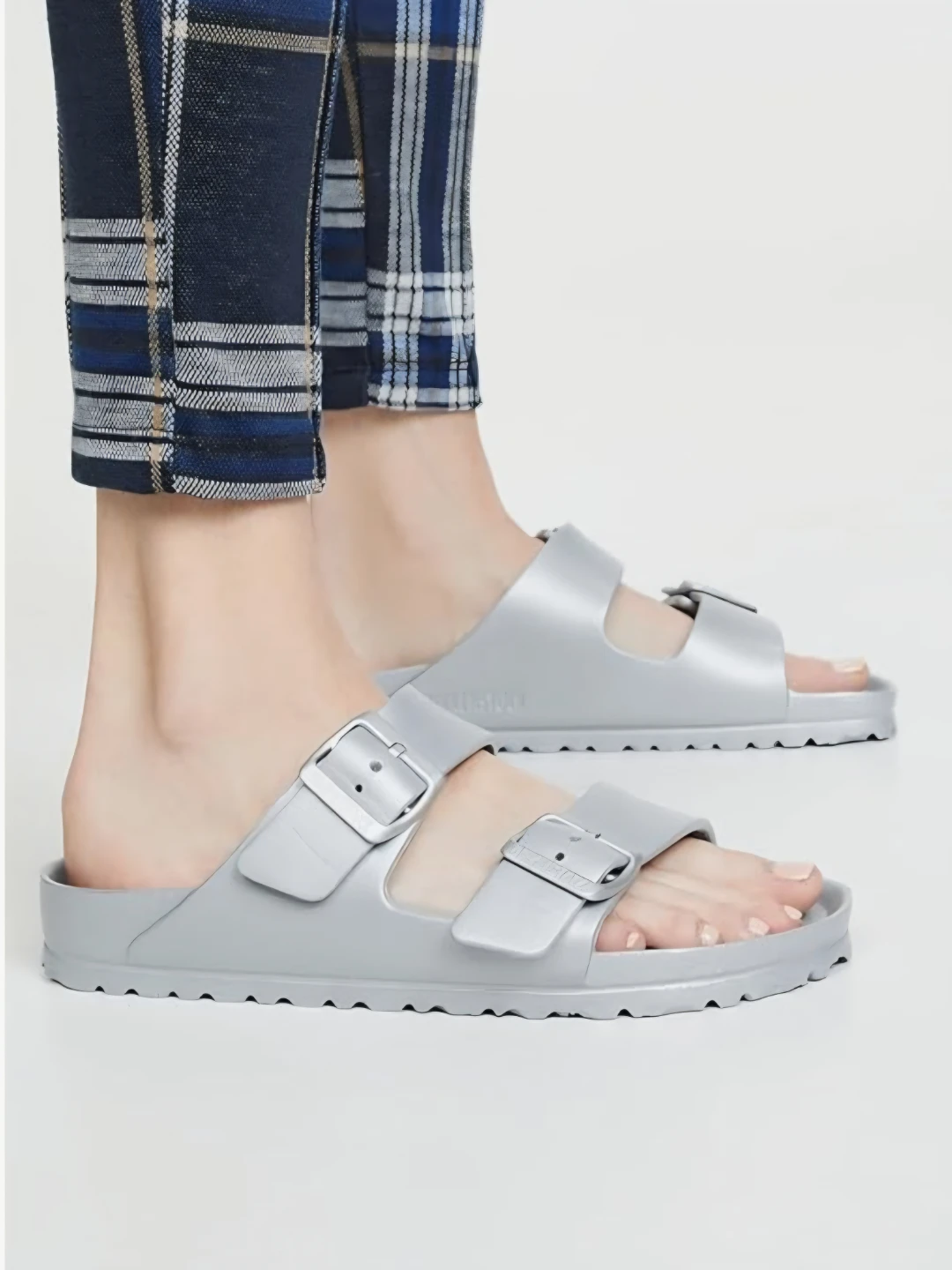 Birkenstock Arizona Sandals Silver