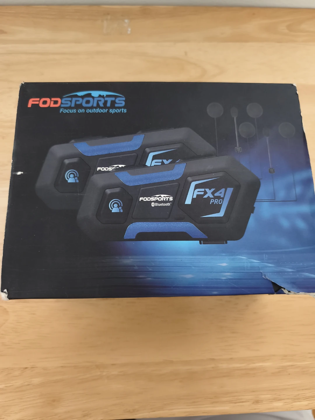 Fodsports FX4 Pro Motorcycle Helmet Bluetooth Intercom