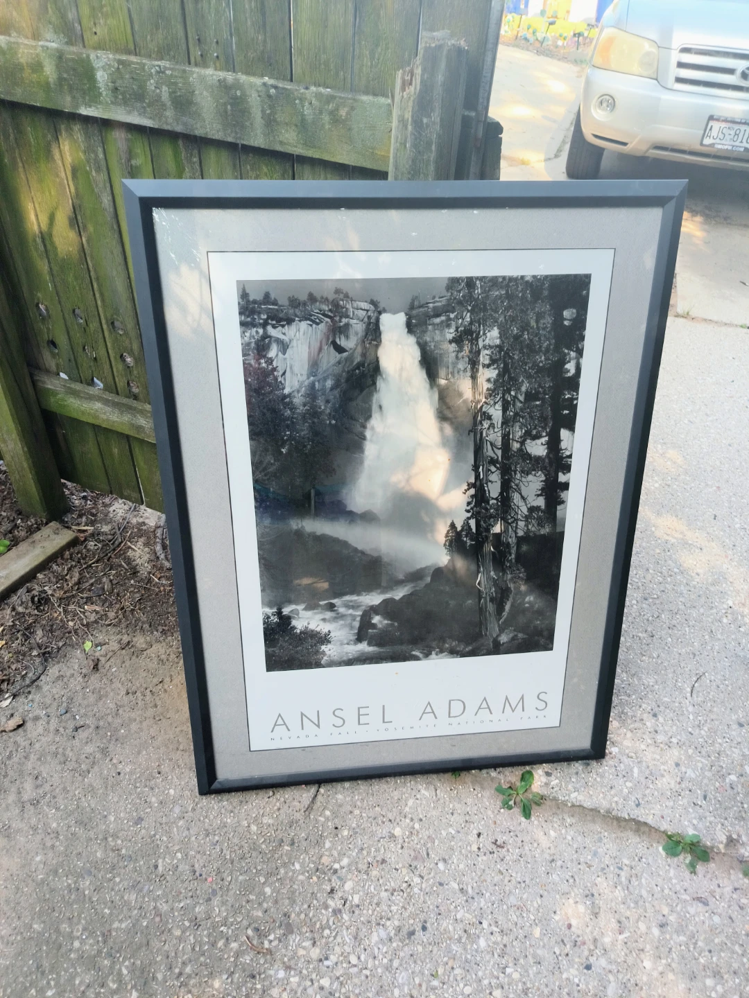 Ansel Adams "Nevada Fall" Framed Print 44 x 32