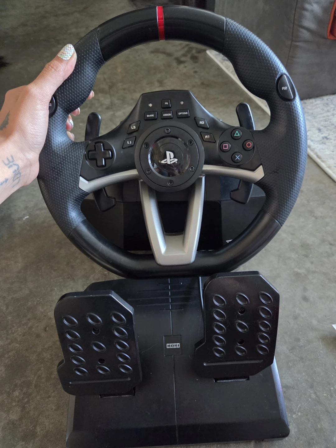 HORI Racing Wheel APEX for PlayStation 4