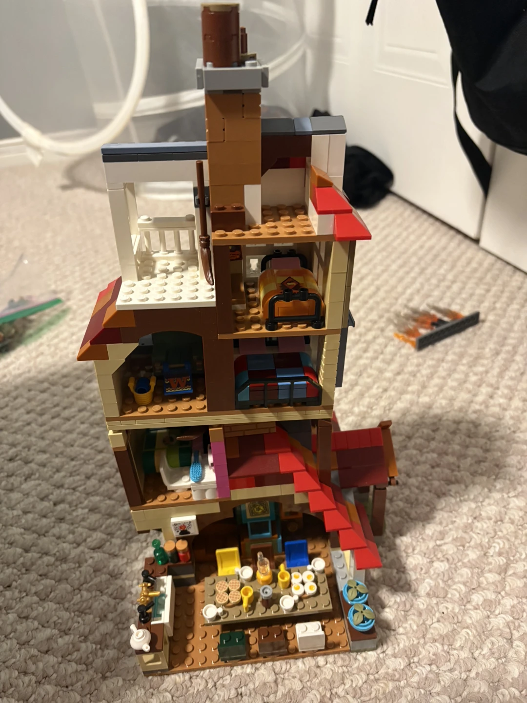 LEGO Harry Potter Attack On the Burrow 75980 Complete set - photo 2