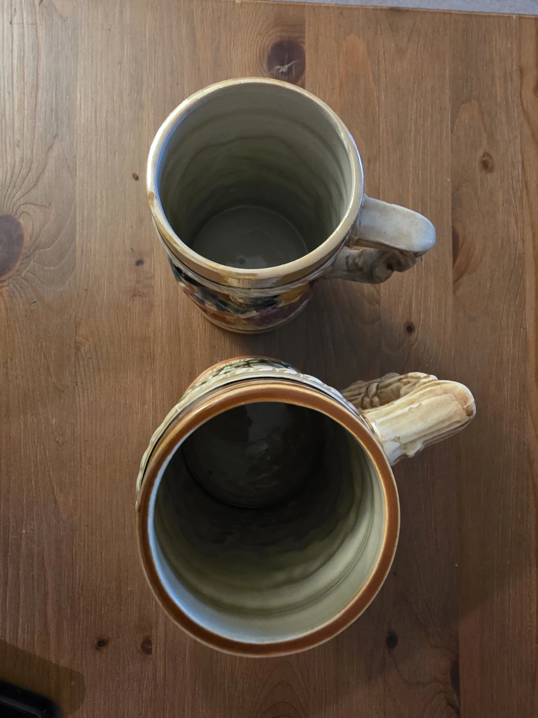 Set of 2 Vintage Ceramic Beer Steins - photo 4