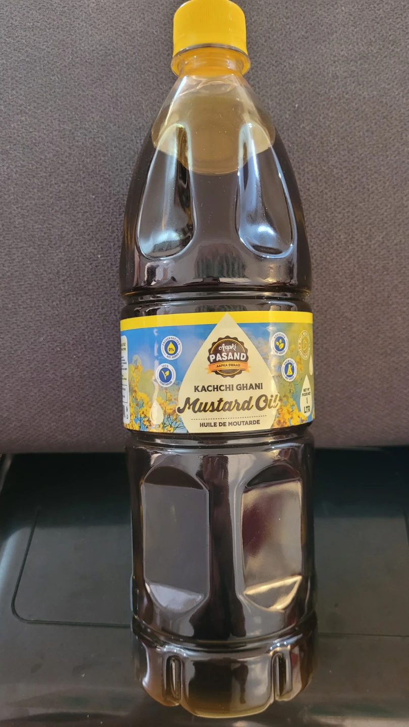 Aapki Pasand Kachchi Ghani Mustard Oil 1L