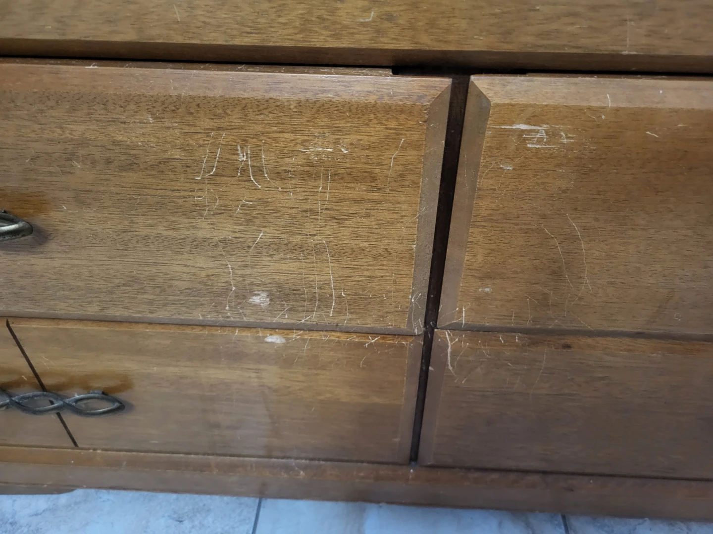 Mid century Wooden Dresser with 6 Drawers - photo 3