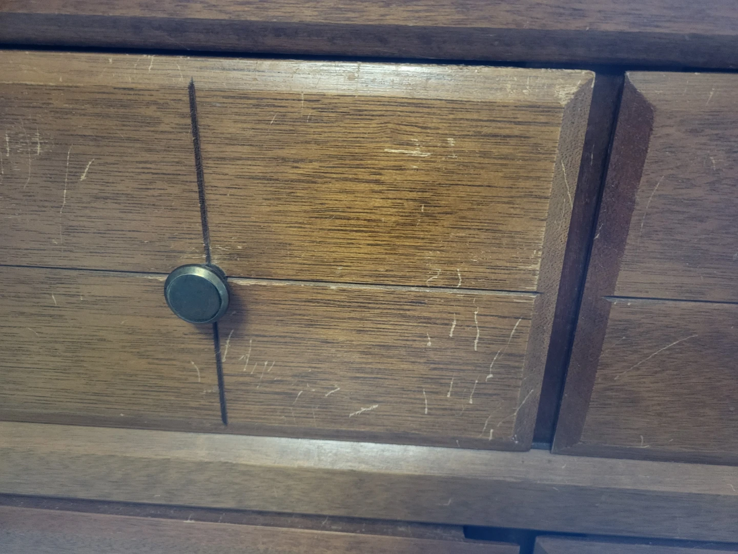 Mid century Wooden Dresser with 6 Drawers - photo 4