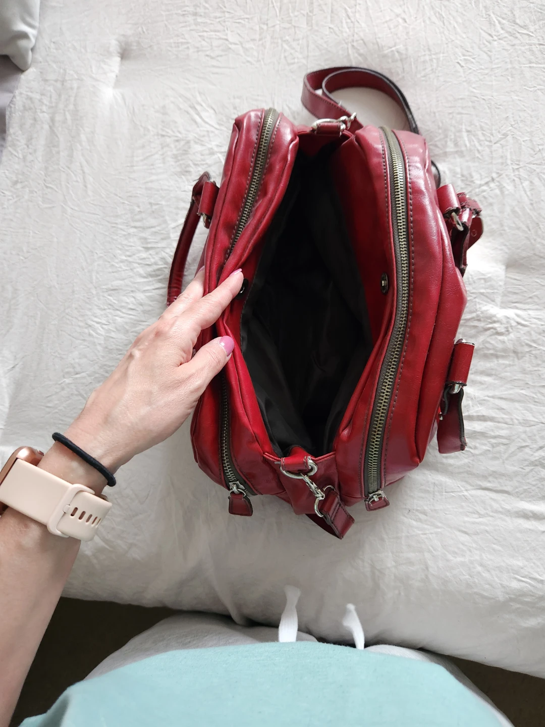 Red Aldo Shoulder Bag - photo 3
