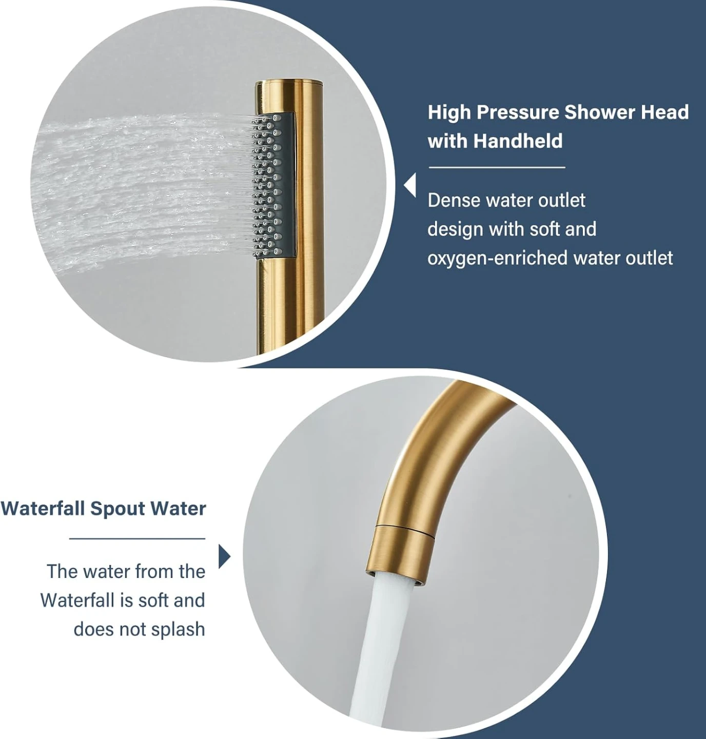 Floor Standing Bathtub Shower Faucet - photo 5