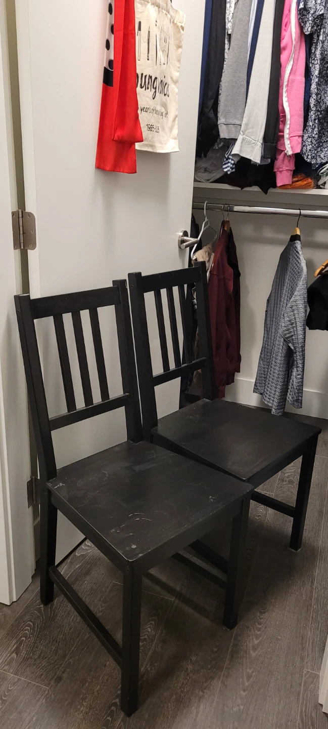 Ikea chairs (x2 FREE)