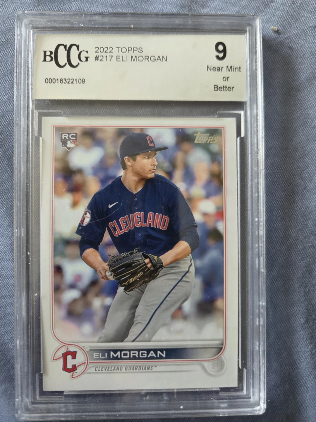2022 Topps Eli Morgan #217 Baseball Card
