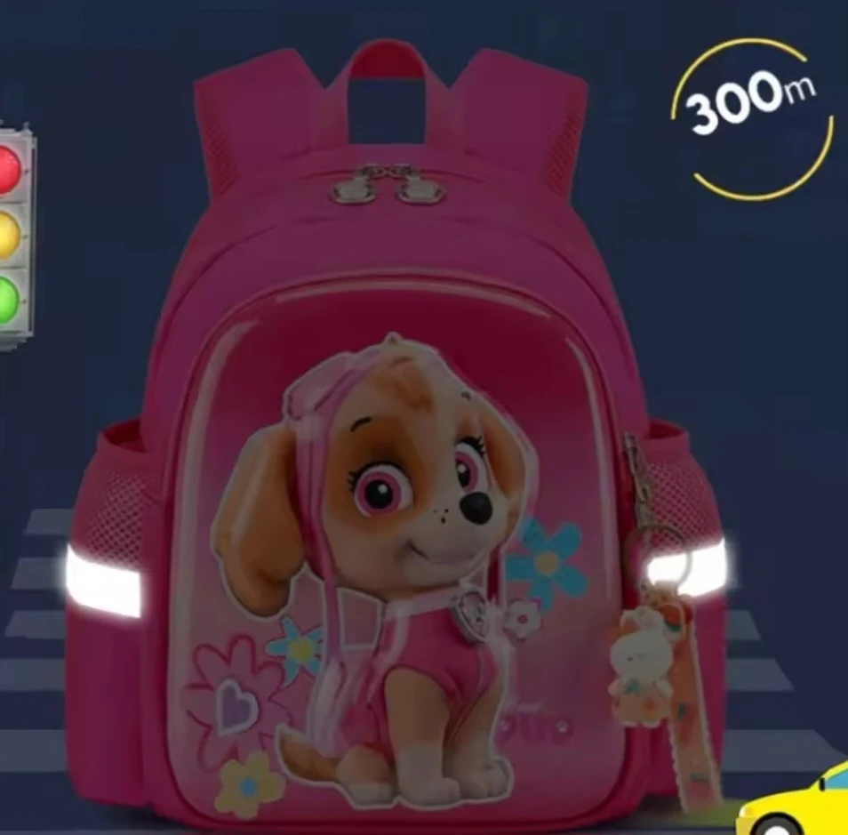 Kids Pink Paw Patrol Skye Backpack - photo 4