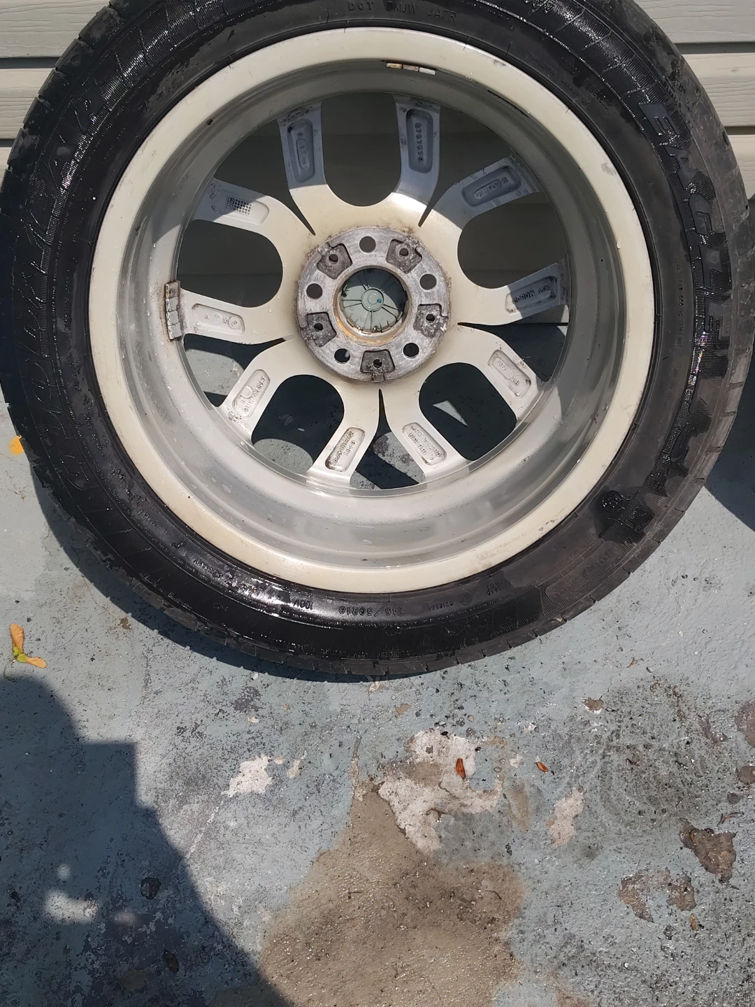 Set of 4 BMW Alloy Wheels with Tires - photo 3