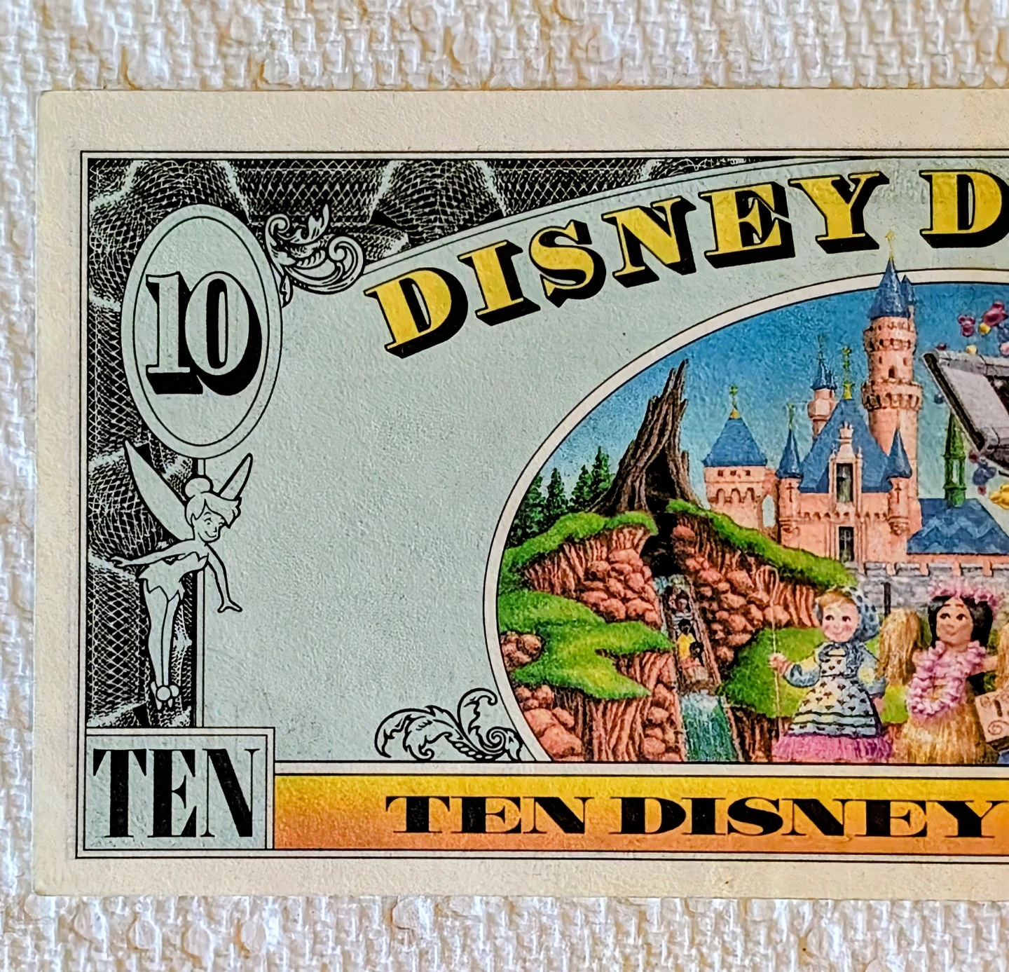 Vintage $10 Disney Dollars Series 1991 - photo 5