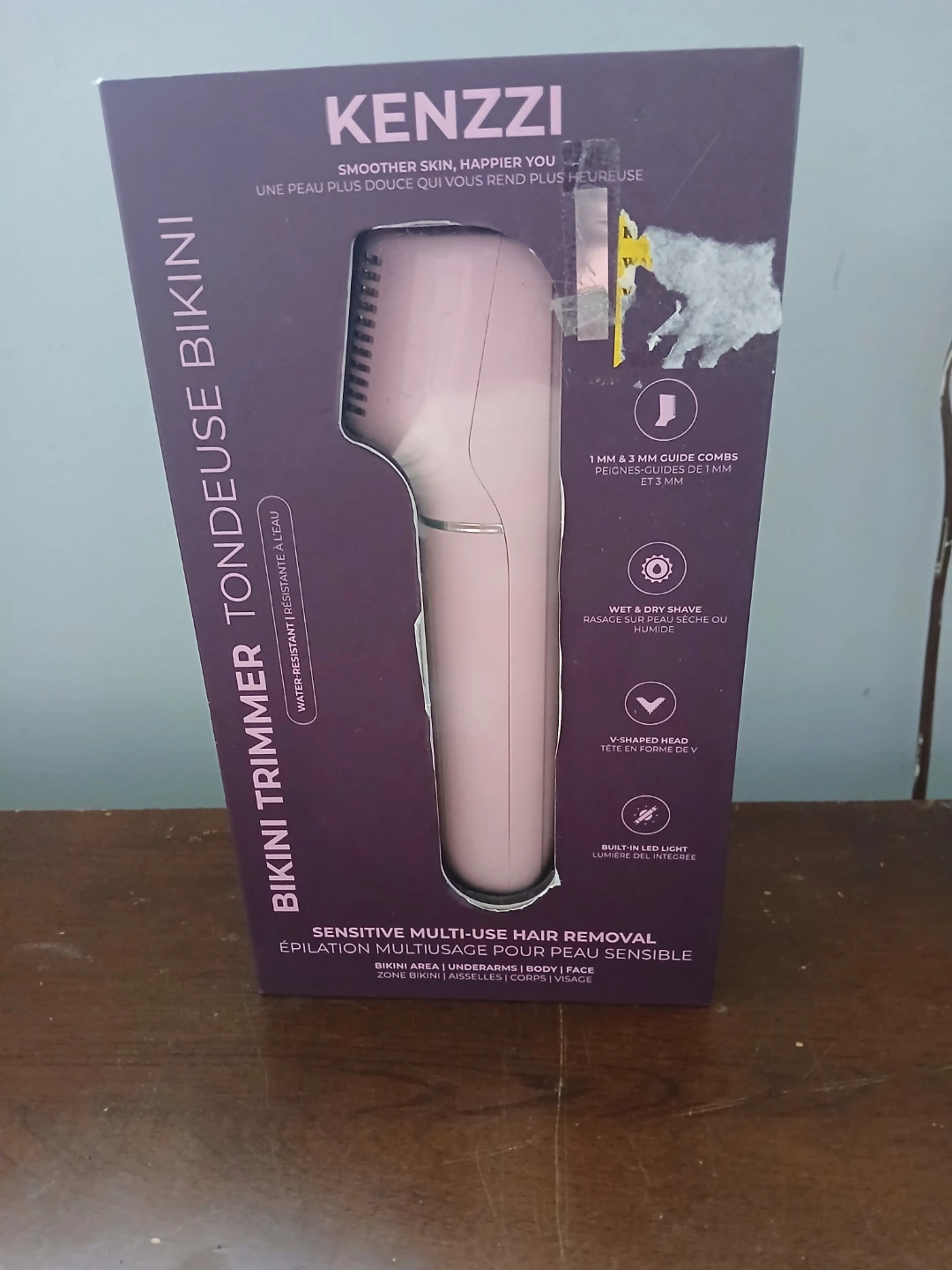 Kenzzi Bikini Trimmer - Sensitive Multi-use Hair Removal