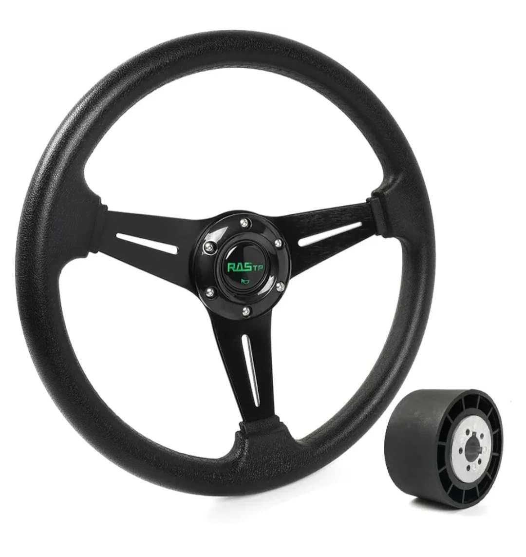 RASTP Steering Wheel with Hub Adapter