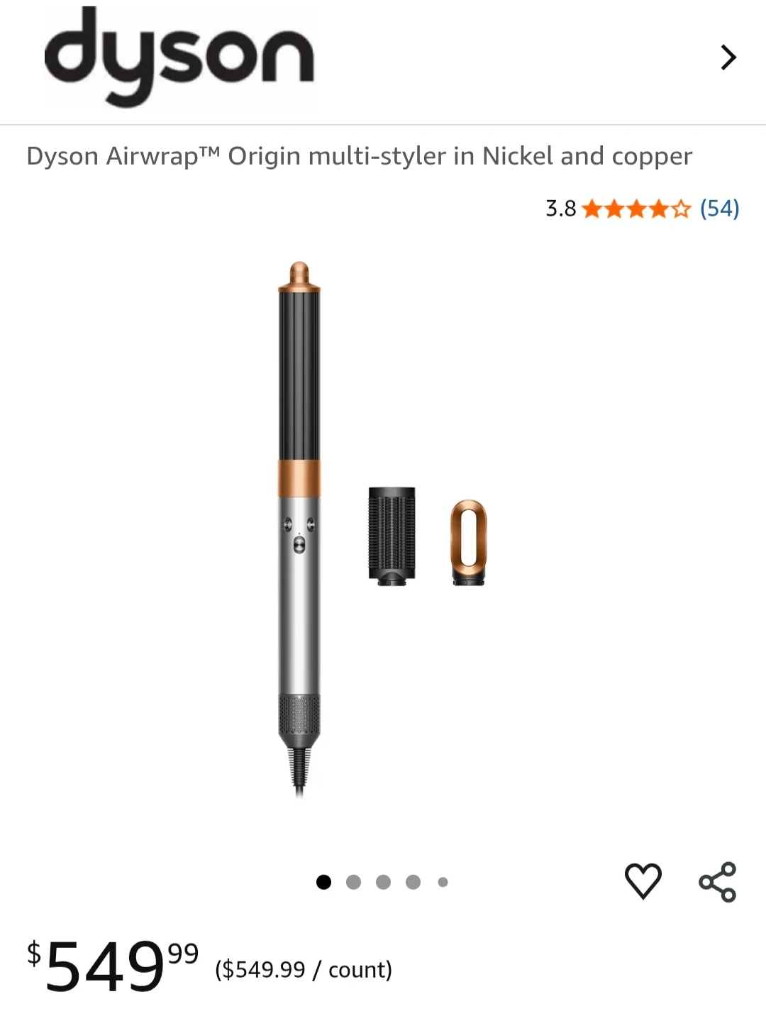 Dyson Airwrap Origin Styler - photo 2