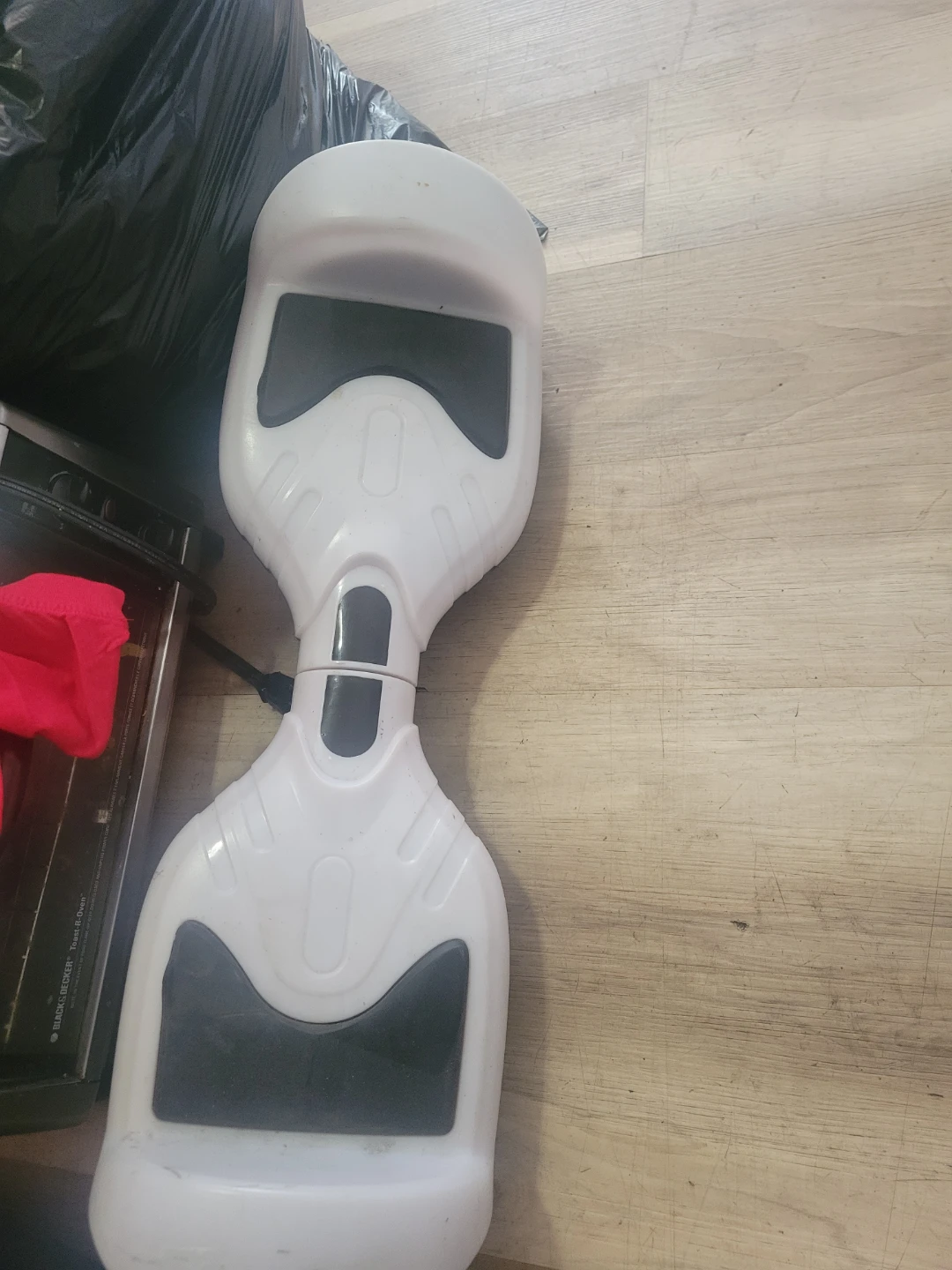 White Hoverboard