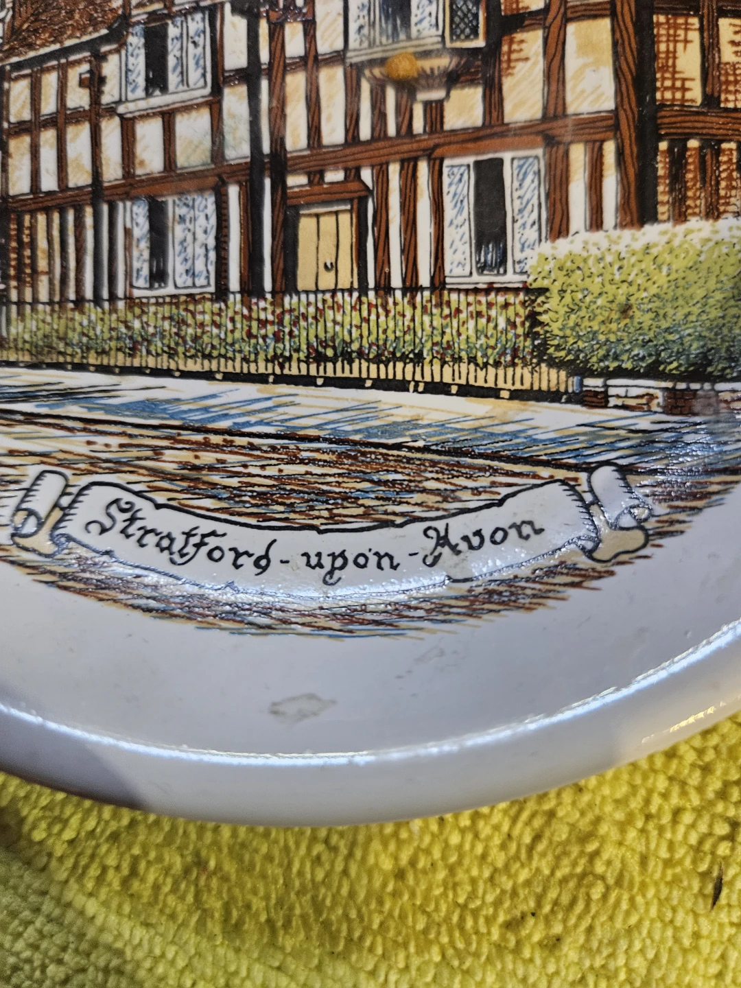 Decorative Plate - Shakespeare's Birthplace, Stratford-upon-Avon - photo 4