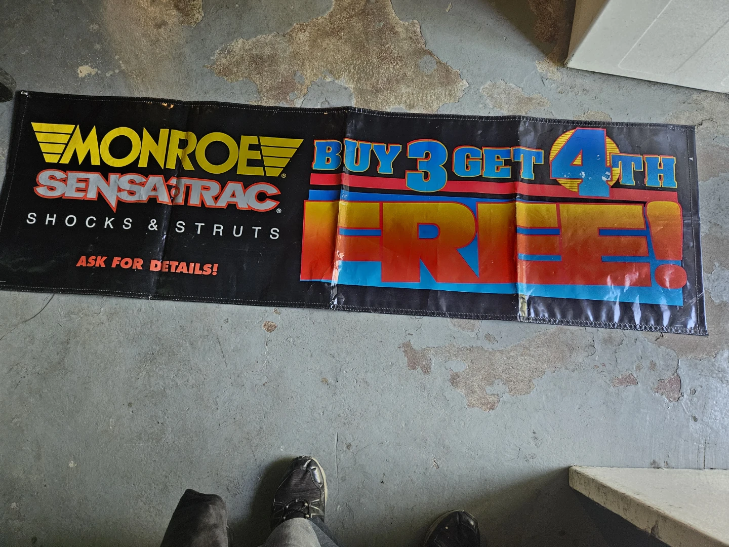 Monroe Sensatrack Shocks & Struts "Buy 3 Get 4th FREE!" Banner - photo 2