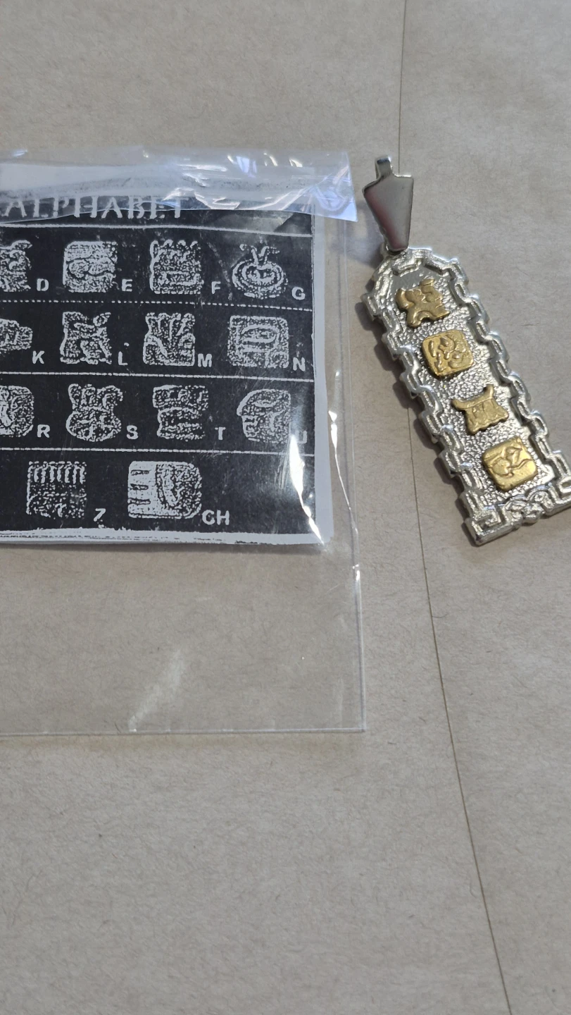 Mayan Calendar Pendant - photo 3