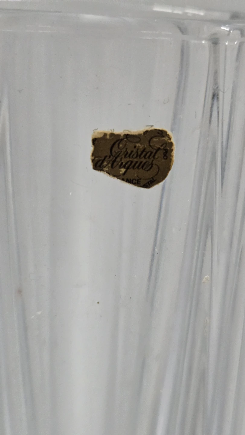 Vintage Cristal d'Arques Vase - photo 3