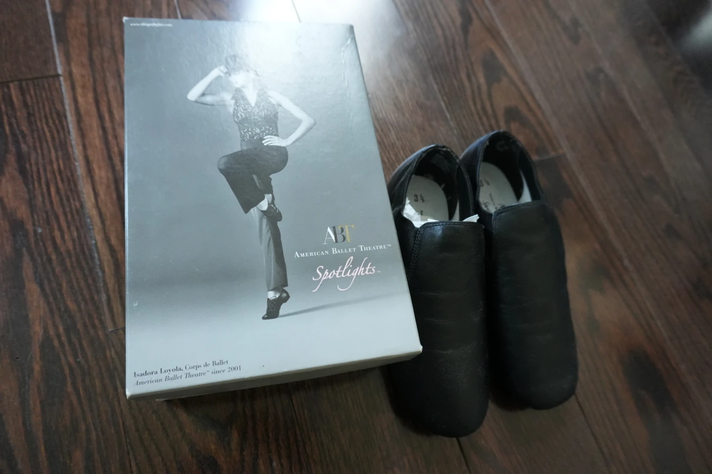 American Ballet Theatre Spotlights Black Leather Jazz Shoes