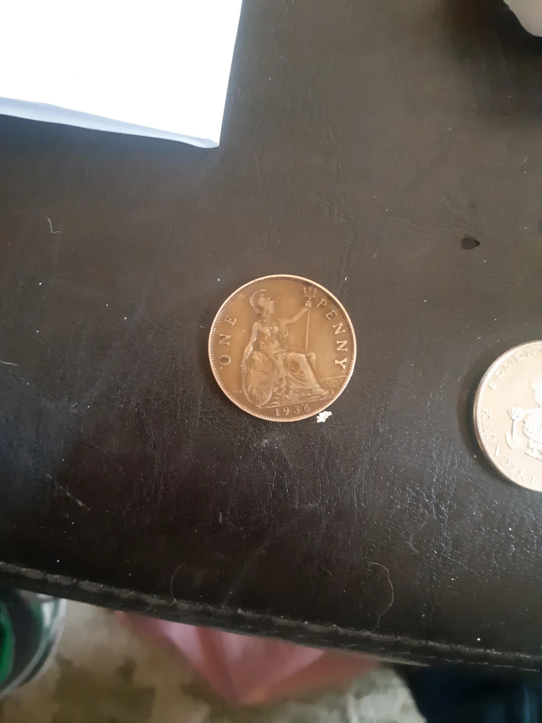 1936 One Penny Coin