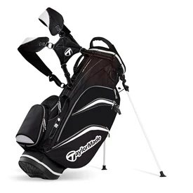 TaylorMade Micro Lite 3.0 Standing Golf Bag 3-way Black/White