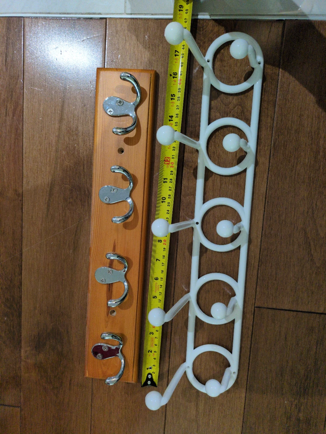 FREE Coat Rack Bundle - Wood & White