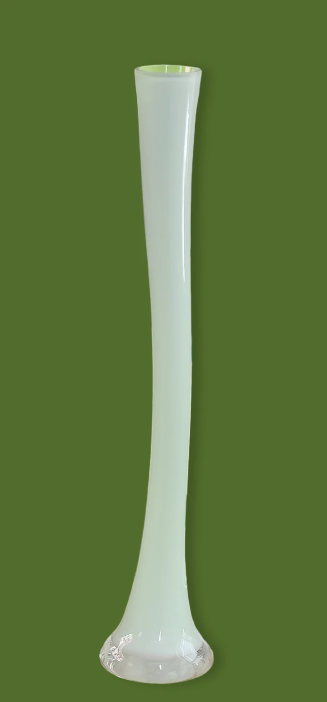 Vintage Opaline Glass Soliflore Vase