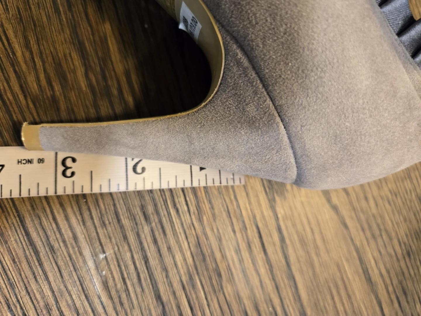 Charles & Keith Taupe Suede Ruffle Pumps - photo 4