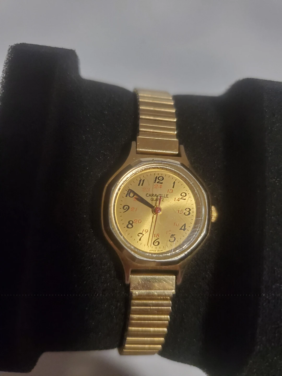 Caravelle Quartz Gold Tone Women's Watch
