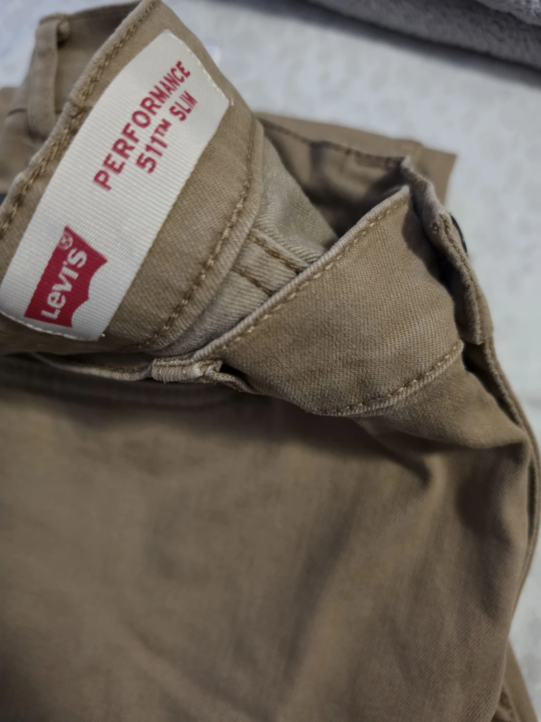 MOVING SALE - Levi's 511 Performance Slim Jeans - Tan - 29x29
