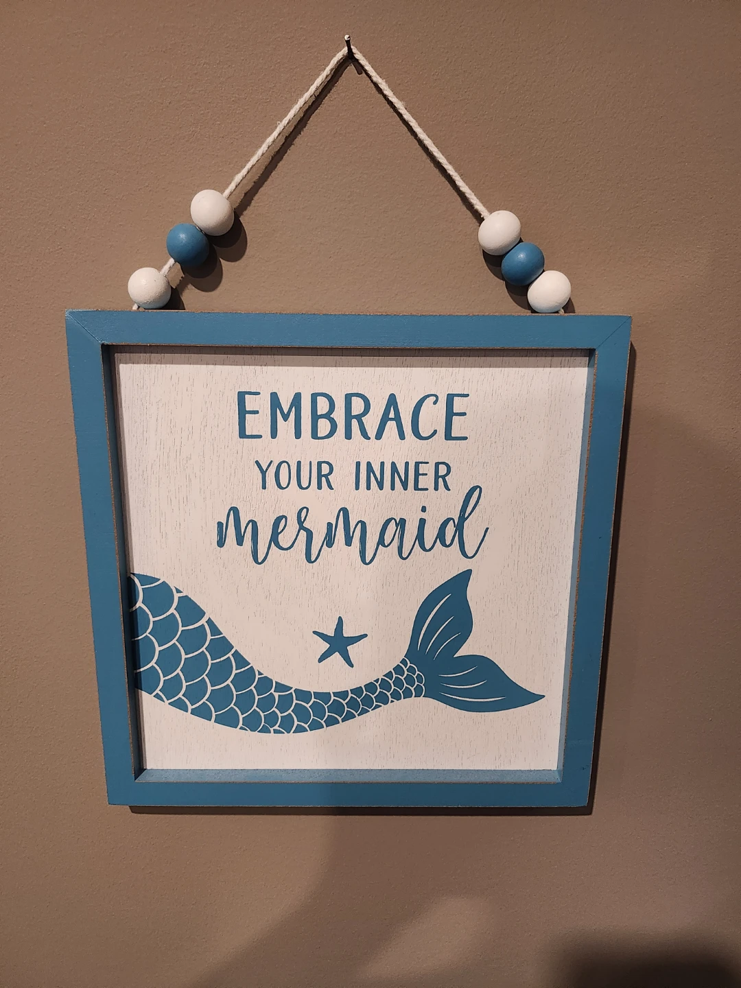 Embrace Your Inner Mermaid Wall Decor