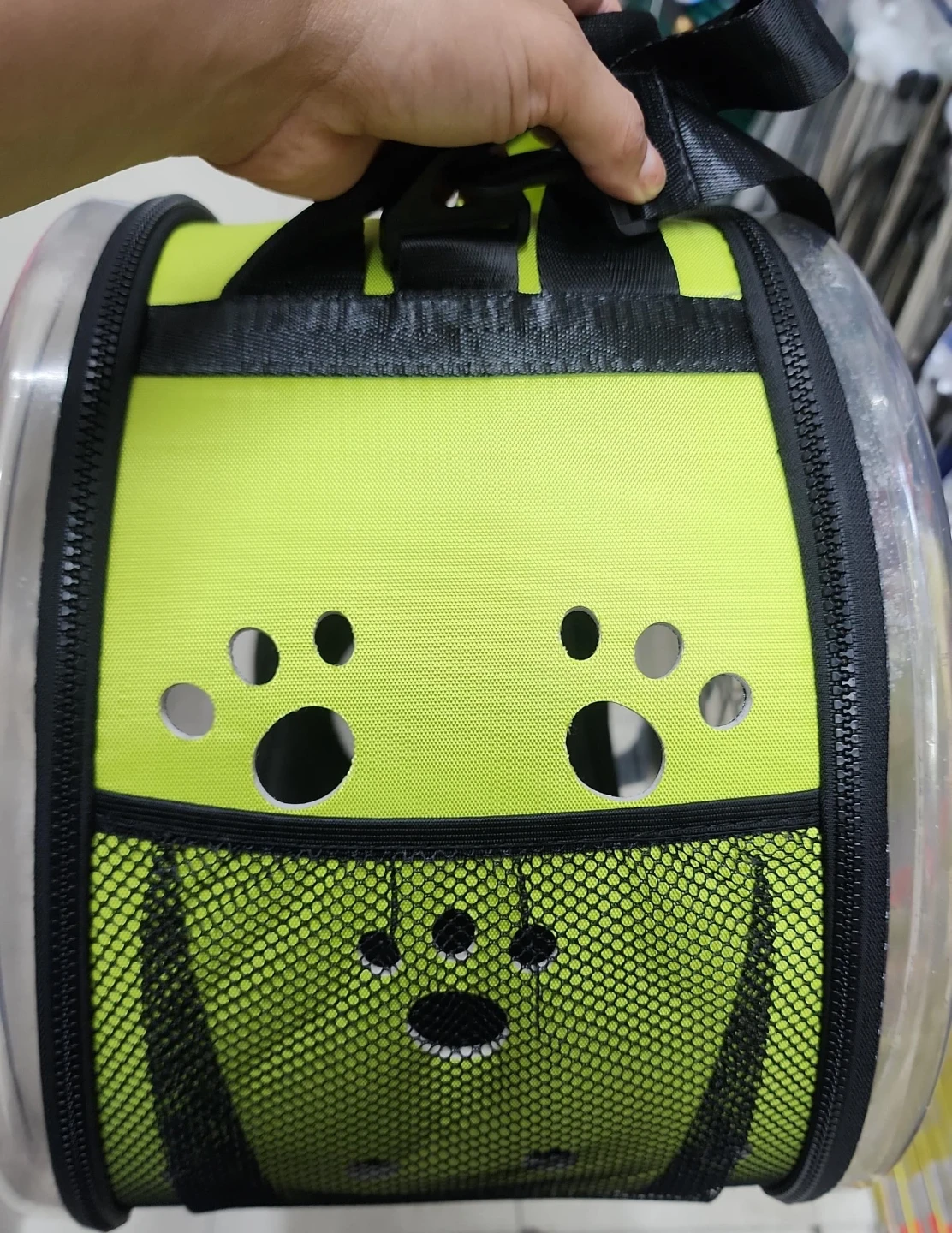 Pet Carrier Bag - Transparent Bubble Backpack - photo 2