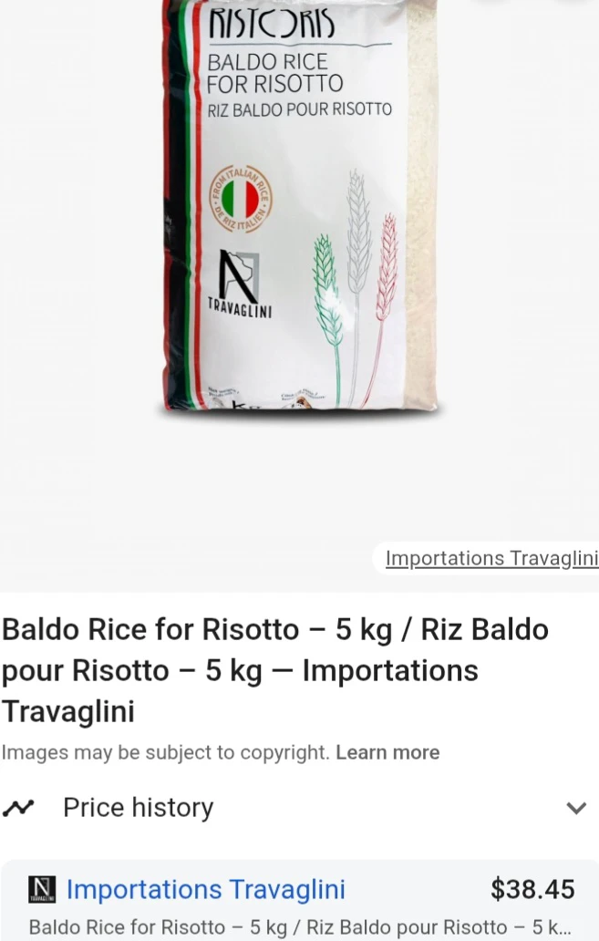 Ristoris Baldo Rice for Risotto - 5 kg - photo 3