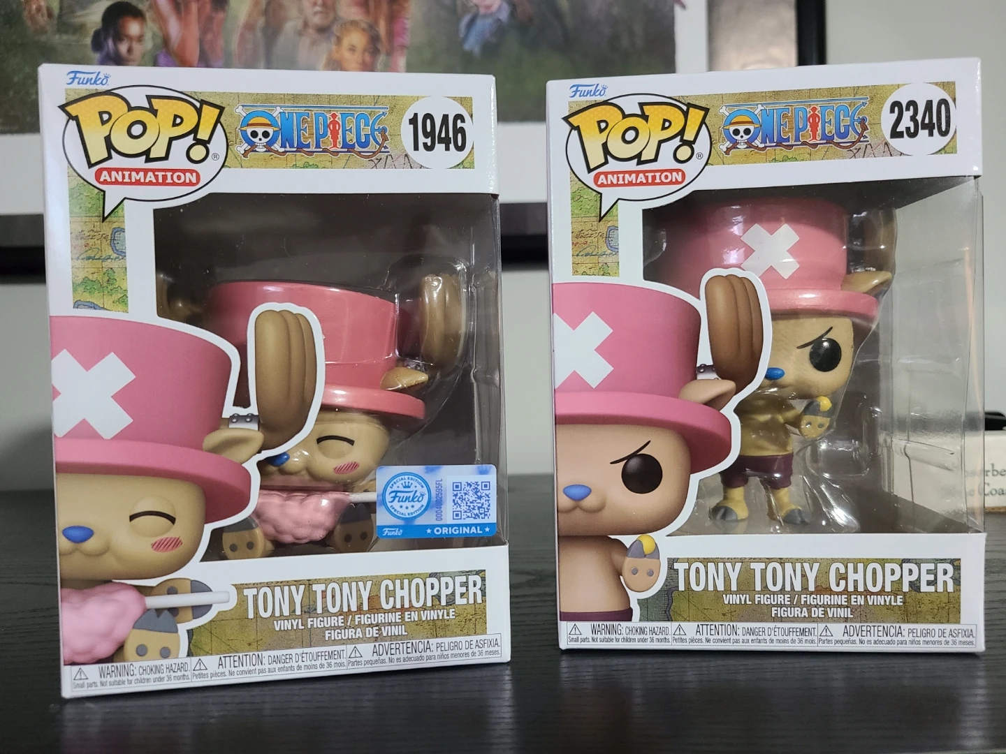 Funko Pop! Tony Tony Chopper Figures (2-Pack)
