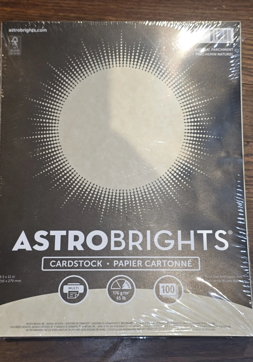 Astrobrights Natural Parchment Cardstock 8.5 x 11 in - photo 4