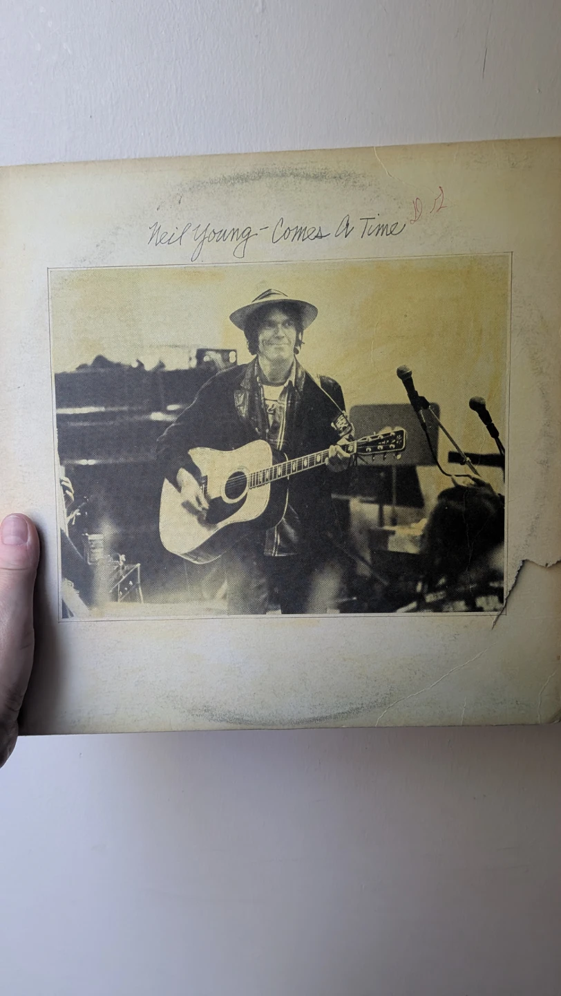 Neil Young - Comes A Time Vinyl Record Album - photo 2