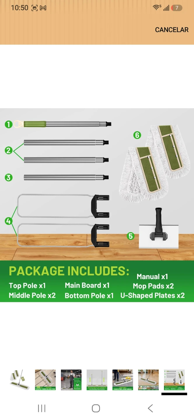 Professional Industrial-Grade Mop for Large Areas - photo 2