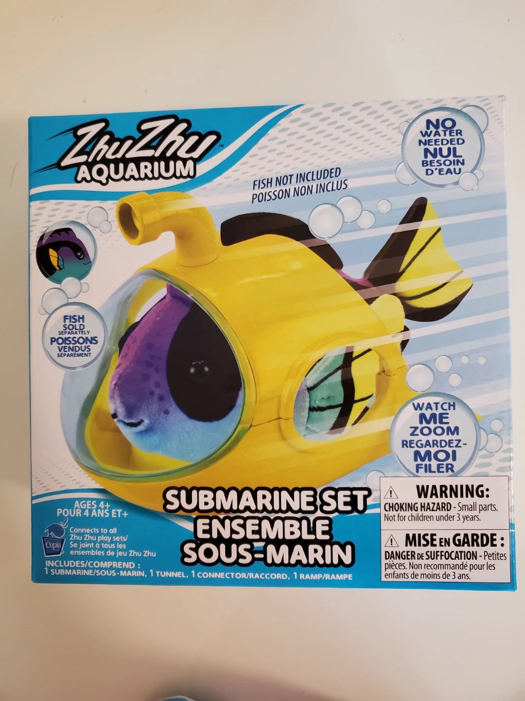 ZhuZhu Aquarium Submarine and Dock Set ...New