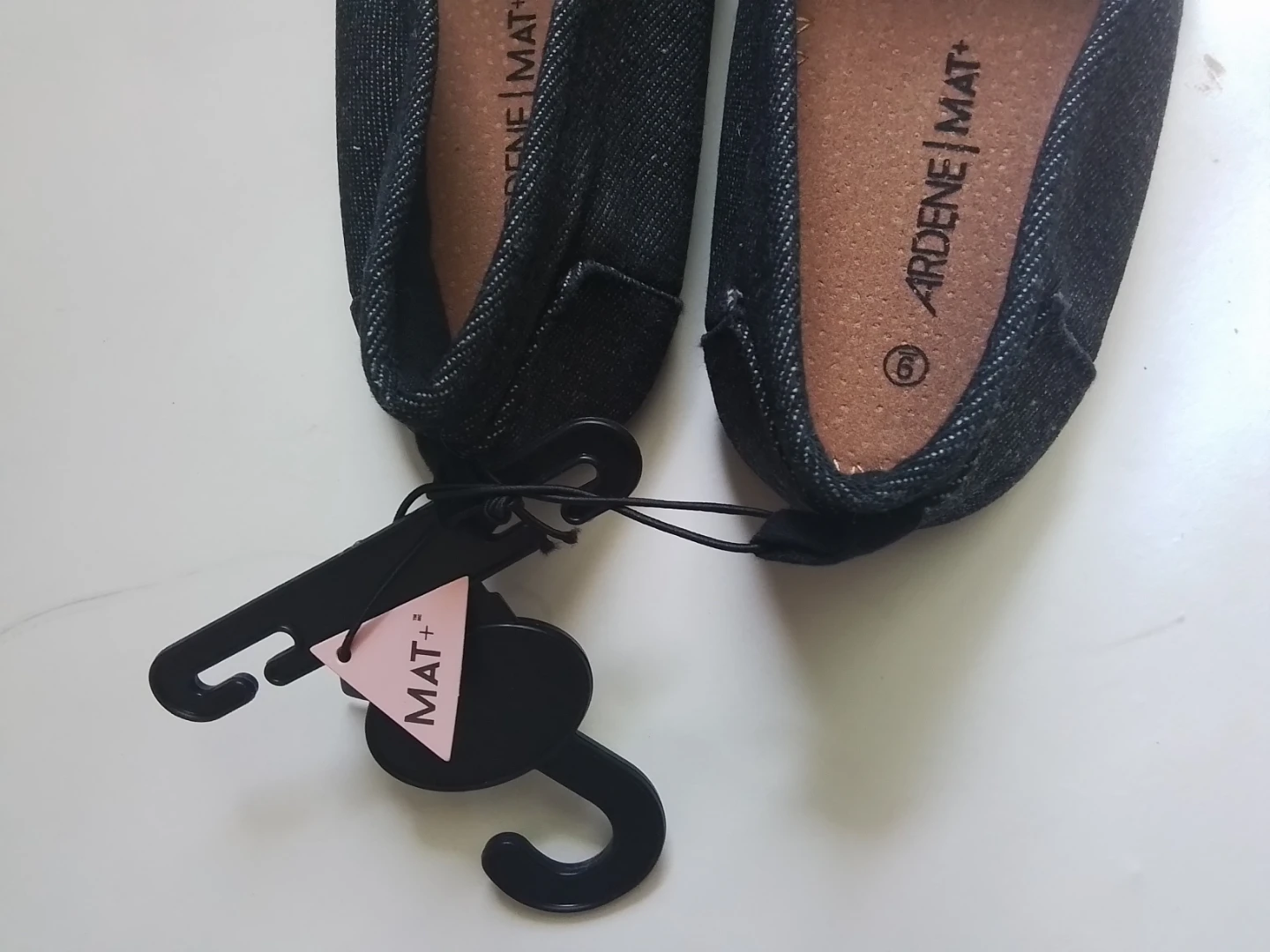 Ardene Mat+ Women's Black Denim Espadrille Flats - photo 3