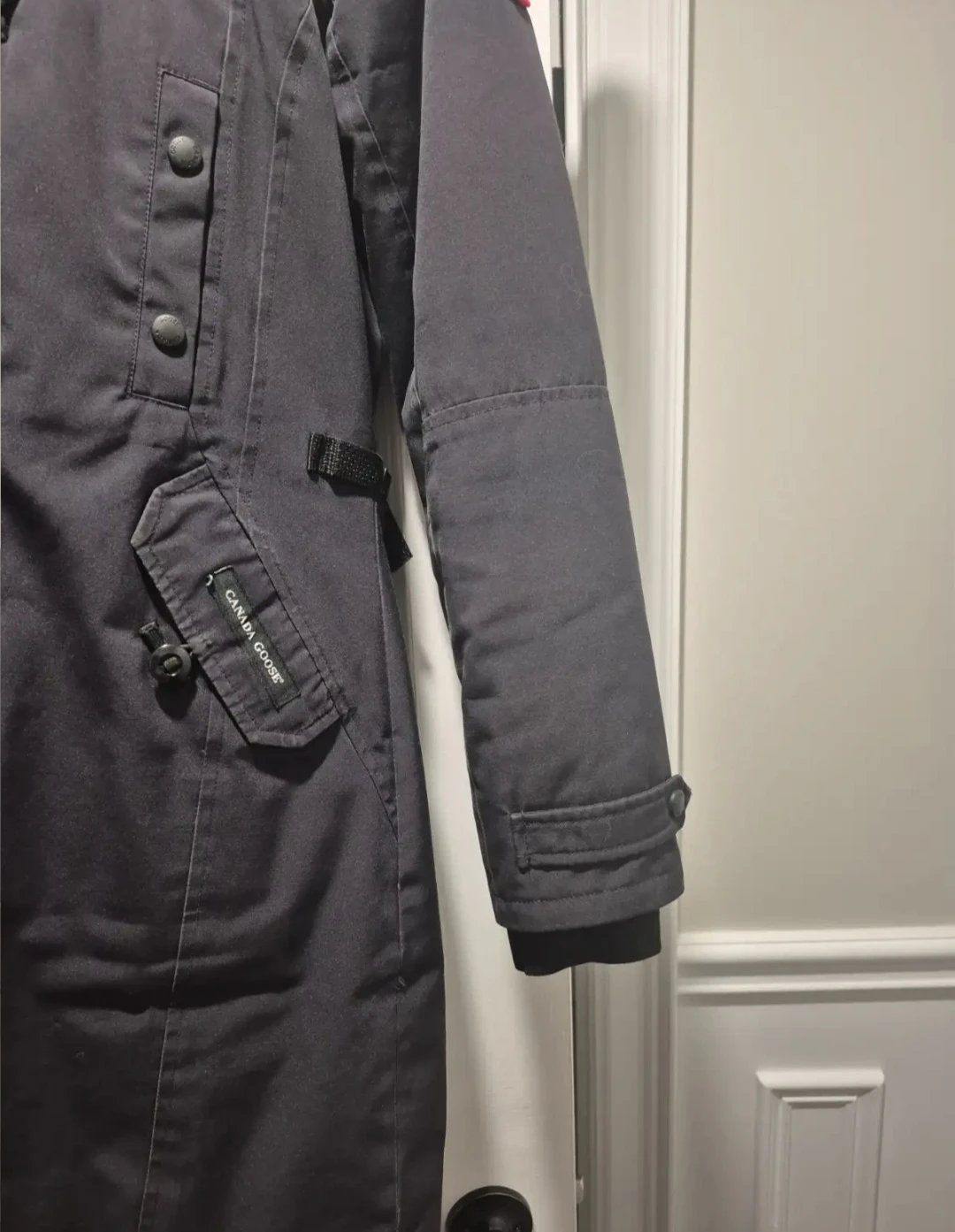 CANADA GOOSE  KENSINGTON PARKA NAVY BLUE SMALL - photo 4