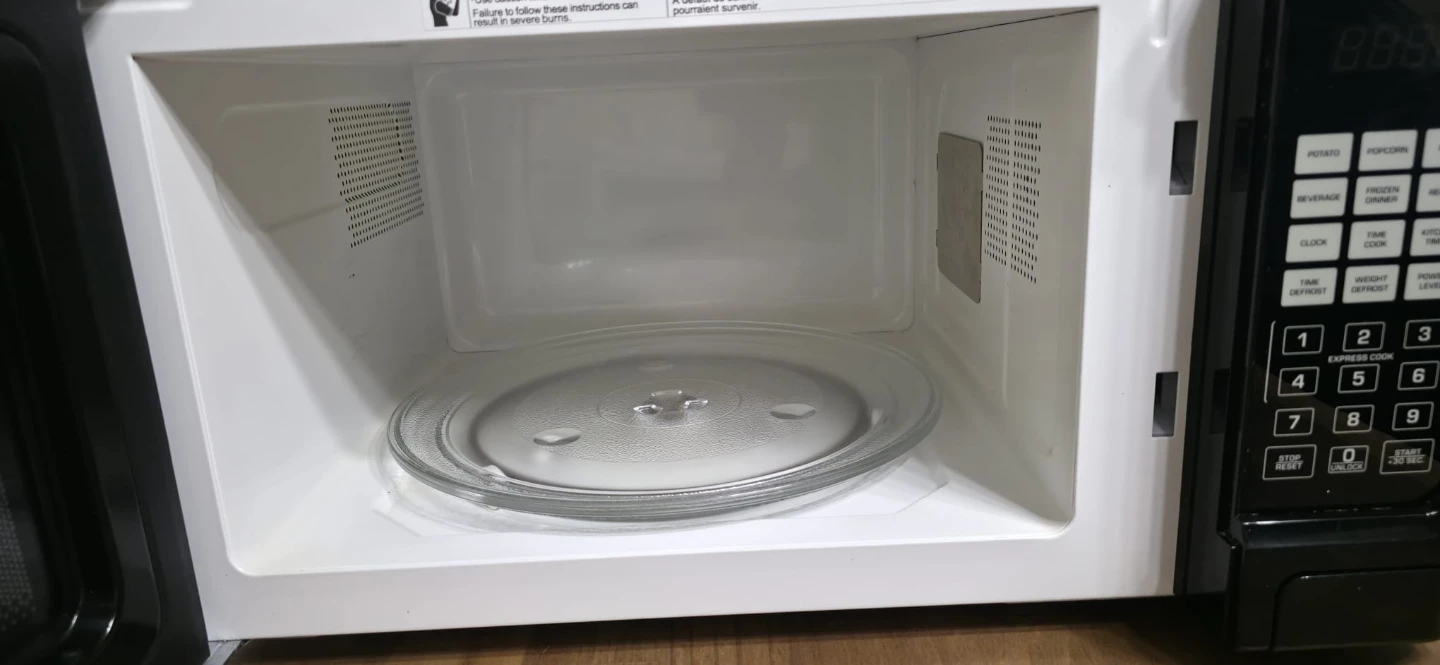 Black Countertop Microwave