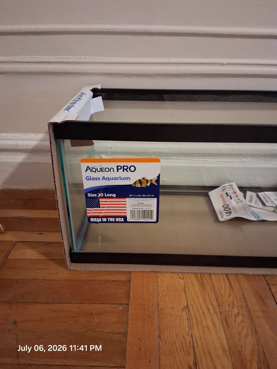 Aqueon PRO Glass Aquarium 20 Gallon Long - photo 2