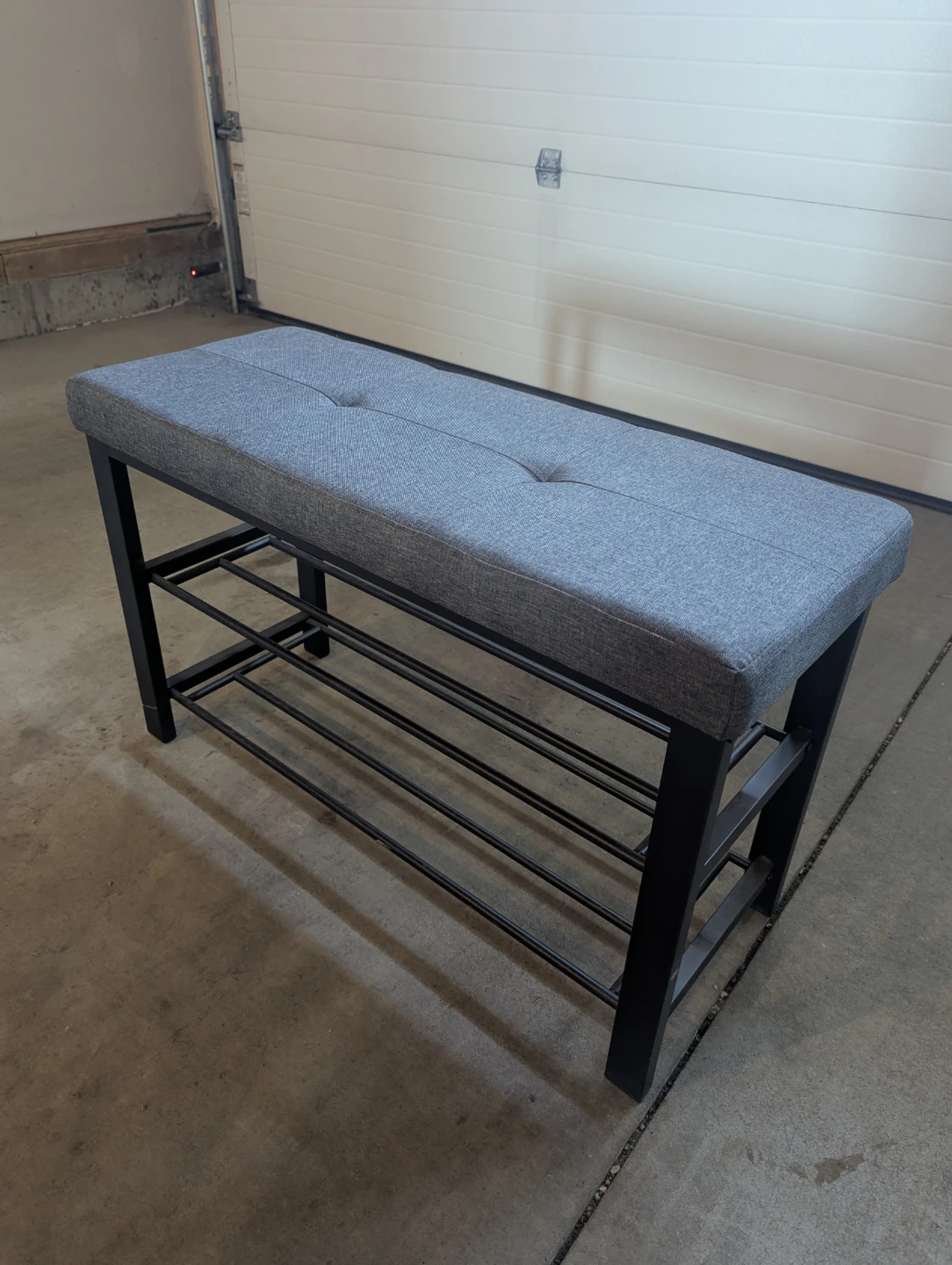 Neatfreak - Padded Fabric Shoe Storage Bench (2)