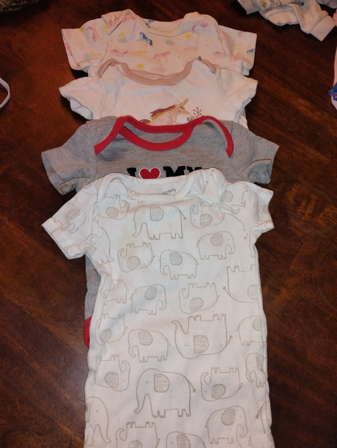 Carter's Baby Bodysuits - 4 Pack